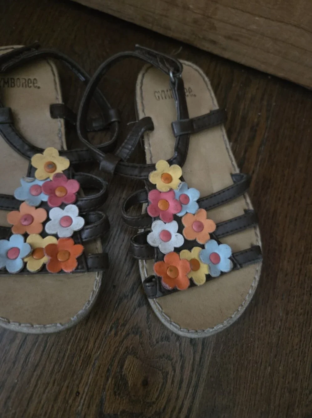 Gymboree Little Girls 8 Floral Sandals